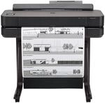 HP DesignJet T650 24 Zoll (61 cm 5HB08D), Gro&szlig;formatdrucker, Plotter, Standard