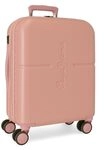 Pepe Jeans Highlight Kabinentrolley, Rosa, 40 x 55 x 20 cm, starr, ABS-Verschluss,