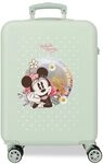 Joumma Bags Disney Minnie-Wildnatur-Kabinenkoffer, ABS-Kunststoff, robust, leicht,