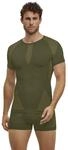 FALKE Herren Baselayer-Shirt Warm Round Neck M S/S TS Funktionsmaterial