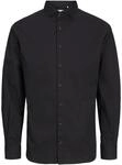 JACK & JONES JPRBLAJAXON Stretch Shirt L/S NOOS, Schwarz,S