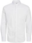 JACK & JONES JPRBLAJAXON Stretch Shirt L/S NOOS, Wei&szlig;,XS