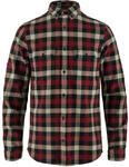 Fj&auml;llr&auml;ven Herren Skog Hemd, Dark Navy/Red, XL