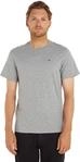 Tommy Jeans Herren TJM Xslim Jersey Tee Dm0dm04411 Langarmhemd, Grau (Lt Grey Htr),