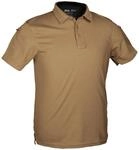Mil-Tec Tactical Quick Dry Poloshirt Herren &bull; Kurzarm Polo mit Klettfl&auml;che &