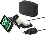 Belkin BoostCharge Pro Qi2-Zertifiziertes Induktives Ladeger&auml;t, 3-in-1 Ladestation