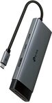 TP-Link UH7020C USB C Hub PD100W, 4K 60Hz HDMI, 1&times; USB C, 2&times; USB A, SD- und