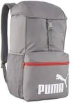 PUMA PUMA Phase Hooded Backpack, Unisex Rucks&auml;cke, Cast Iron, OSFA - 090801