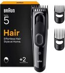Braun Haarschneider Series 5, Haarschneidemaschine Herren, HC5530, Schwarz