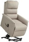HOMCOM Fernsehsessel mit Aufstehhilfe Elektrisch Liegefunktion Beige |...