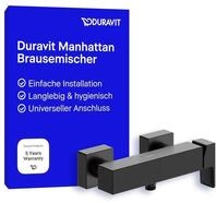 Duravit Manhattan Duscharmatur Aufputz f&uuml;r 1 Verbraucher, Badewannenarmatur,