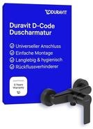 Duravit D-Code Duscharmatur Aufputz f&uuml;r 1 Verbraucher, Badewannenarmatur mit
