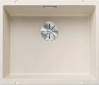 BLANCO SUBLINE 500-U | Granitsp&uuml;le aus SILGRANIT softwei&szlig; | Einbauart: Unterbau 