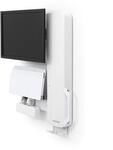 Ergotron StyleView Sit-Stand Vertical Lift, High Traffic Area - Befestigungskit...