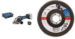 Bosch Professional BITURBO Winkelschleifer GWS 18V-15 SC (mit Connectivity-Modul,
