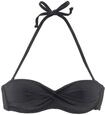 s.Oliver B&uuml;gel-Bandeau-Top in schwarz