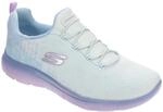Skechers Summits Morning Glow Slip-On Blau LBLV Gr&ouml;&szlig;e EU 36