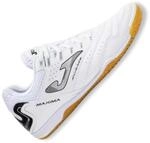 Joma Maxima 2502 IN MAXS2502IN, Men Indoor Football Trainers, White, 45 EU