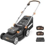 WORX WG745E Akku-Rasenm&auml;her 40V, 41cm Schnittbreite, 50L Grasfangkorb