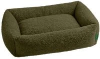 HUNTER Kumara Hundesofa | weicher Teddypl&uuml;sch, rutschhemmend, Wendekissen,