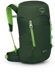 Osprey Jet Kinder Rucksack, 18L, Green Canopy/Limeline Green, O/S