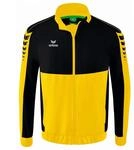 Erima Kinder Six Wings Pr&auml;sentationsjacke (1012209), gelb/schwarz, 128