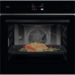 AEG Wifi Einbau-Dampfbackofen, Multidampfgarer, Serie 8 Touch-Swipe-Display mit