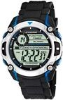 Calypso Digitale Herrenuhr Kautschuk Schwarz - 10 ATM, Datum, Stoppuhr, Dualzeit,