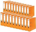 Falken 20er Pack PP-Color Kunststoff-Ordner, Made in Germany, 8 cm breit DIN A4