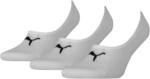 PUMA Unisex Footie Socke, wei&szlig;, 39-42 EU (3er Pack)