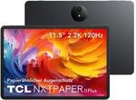 TCL NXTPAPER 11 Plus Tablet, 11,5" 2.2K NXTPAPER 4.0 Display, integrierte KI,...