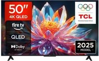 TCL 50T6C 50 Zoll QLED Fernseher, 4K UHD Fire TV, HDR10+, Dolby Vision & Atmos, Smart