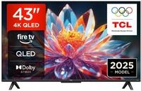TCL 43T6C 43 Zoll QLED Fernseher, 4K UHD Fire TV, HDR10+, Dolby Vision & Atmos,...