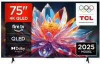 TCL 75T6C 75 Zoll QLED Fernseher, 4K UHD Fire TV, HDR10+, Dolby Vision & Atmos, Smart