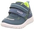 Superfit Jungen Sport7 Mini Gore-tex Sneaker, Blau Gelb 8030, 24 EU