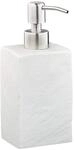 Relaxdays Seifenspender, 200 ml, nachf&uuml;llbar, Bad, WC, K&uuml;che,