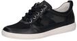 CAPRICE Damen Sneaker flach mit Schn&uuml;rsenkeln Low Top, Blau (Ocean Comb), 38.5 EU