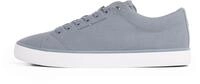 Tommy Hilfiger Herren Vulcanized Sneaker Core Canvas Low Top, Grau (Overcast Grey),