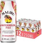 Malibu Watermelon Fizz &ndash; Erfrischend prickelndes Mixgetr&auml;nk mit Wassermelonen- und
