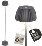 BRILONER - Riffle LED Stehlampe kabellos IP44 mit Touch, dimmbar,...