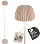 BRILONER - Riffle LED Stehlampe kabellos IP44 mit Touch, dimmbar,...