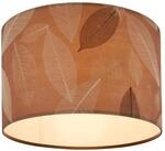 BRILONER - Deckenlampe mit Bl&auml;tterdekor, E27 Fassung, max. 10 W, Deckenleuchte,