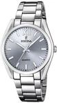 Festina Damen Uhr Analog Edelstahl 316L Silber - Quarzwerk - Mineralglas
