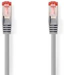 NEDIS Cat 6 Kabel | RJ45 Stecker | RJ45 Stecker | S/FTP | 20.0 m | Rund | LSZH | Grau