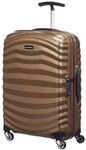 Samsonite Lite-Shock - Spinner S, Handgep&auml;ck, 55 cm, 36 L, Braun (Sand)