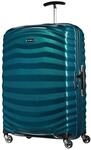 Samsonite Lite-Shock - Spinner L Koffer, 75 cm, 98.5 L, blau (Petrol Blue)