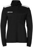 Kempa Damen Emotion 27 Poly Sport-Jacke, Schwarz/Wei&szlig;, L EU