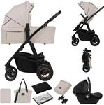 LIONELO AMBER PLUS 3-in-1 Multifunktionaler Kinderwagen von 0 bis 4 Jahren bis 22 kg