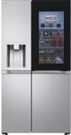 LG GSXE91MBAD Side-by-Side K&uuml;hlschrank mit Gefrierfach (628 L, Energieklasse D) mit