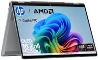 HP OmniBook X Flip 2-in-1 Laptop (16 Zoll 3K Touchscreen, AMD Ryzen AI 7, Copilot+,
